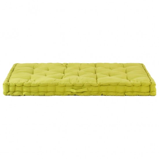 Grindų/paletės pagalvėlės, 2vnt., žalios spalvos, medvilnė