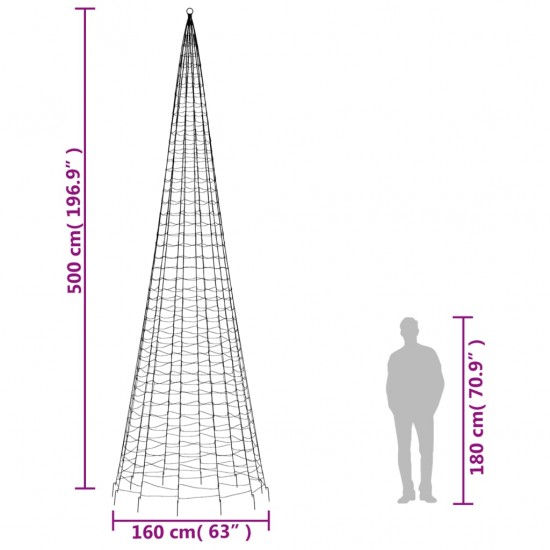 Tentas, 650g/m², 3x3m, mėlynas