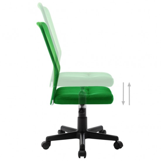 Biuro kėdė, žalios spalvos, 44x52x100cm, tinklinis audinys
