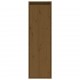Sieninė spintelė, medaus ruda, 30x30x100cm, pušies masyvas