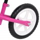 Balansinis dviratukas, rožinės spalvos, 12 colių ratai
