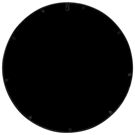 Veidrodis, juodos spalvos, 40x3cm, geležis, naudojimui viduje