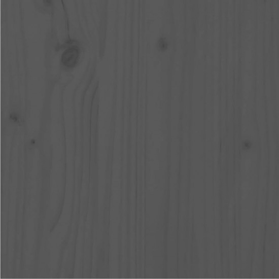 Lovos rėmas, pilkos spalvos, 90x200cm, pušies medienos masyvas