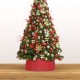 Kalėdų eglutės stovo apvadas, raudonas, skersmuo 54x19,5cm