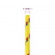 Valties virvė, geltonos spalvos, 4mm, 500m, polipropilenas