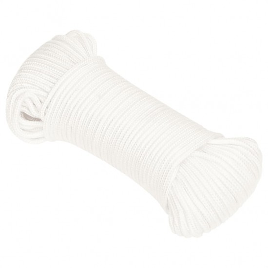 Valties virvė, visiškai balta, 3mm, 250m, polipropilenas