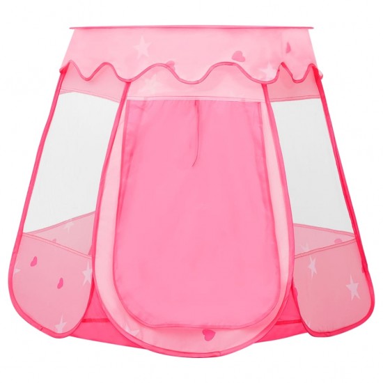 Vaikiška žaidimų palapinė, rožinės spalvos, 102x102x82cm
