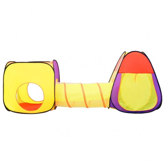 Vaikiška žaidimų palapinė, įvairių spalvų, 255x80x100cm
