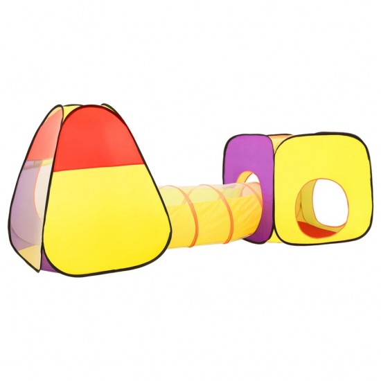 Vaikiška žaidimų palapinė, įvairių spalvų, 255x80x100cm