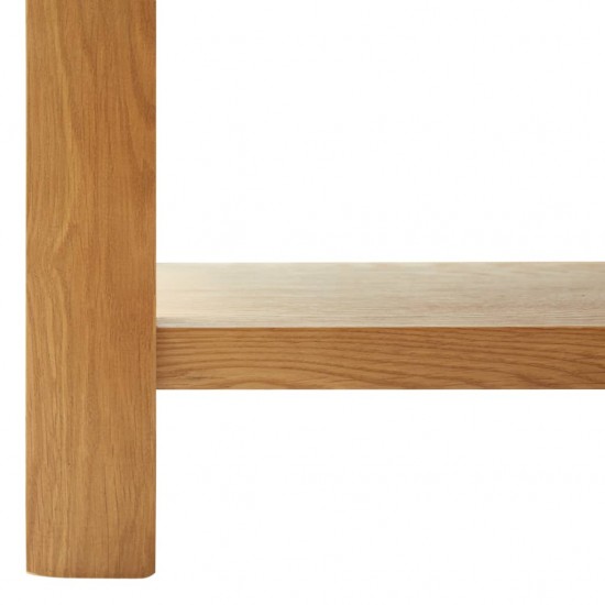 Kavos staliukas, 90x45x40cm, ąžuolo medienos masyvas