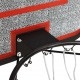 Krepšinio lenta, juodos spalvos, 109x71x3cm, polietilenas
