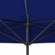 Balkono skėtis su aliuminiu stulpu, mėlynas, 300x155x223cm