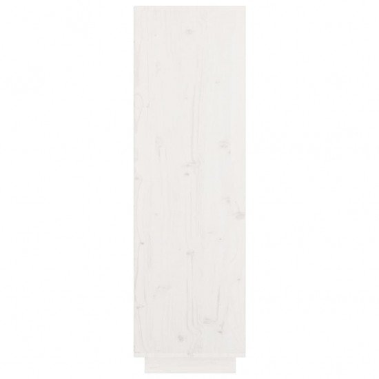 Komoda, baltos spalvos, 74x35x117cm, pušies medienos masyvas