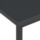 Rašomasis stalas su stalčiais, antracito, 105x52x75cm, plienas