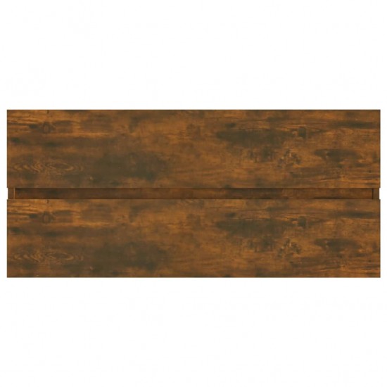 Spintelė praustuvui, dūminio ąžuolo, 100x38,5x45cm, mediena