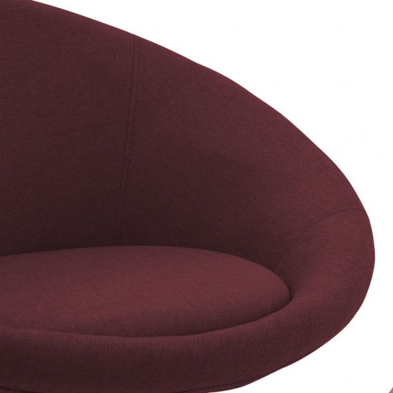 Pasukamos valgomojo kėdės, 2vnt., violetinės spalvos, audinys