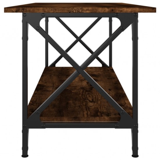 Kavos staliukas, dūminio ąžuolo, 100x45x45cm, mediena/geležis
