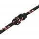 Valties virvė, juodos spalvos, 2mm, 50m, polipropilenas