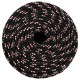 Valties virvė, juodos spalvos, 6mm, 25m, polipropilenas