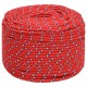 Valties virvė, raudonos spalvos, 8mm, 25m, polipropilenas