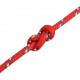 Valties virvė, raudonos spalvos, 6mm,50m, polipropilenas