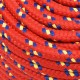 Valties virvė, raudonos spalvos, 14mm, 25m, polipropilenas