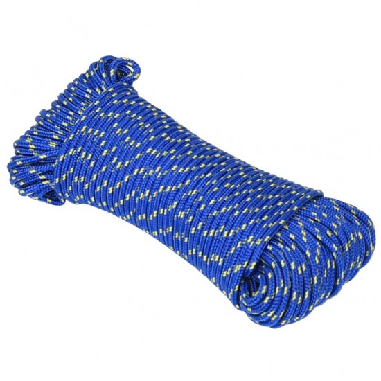 Valties virvė, mėlynos spalvos, 3mm, 100m, polipropilenas