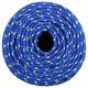 Valties virvė, mėlynos spalvos, 10mm, 100m, polipropilenas
