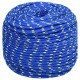 Valties virvė, mėlynos spalvos, 10mm, 25m, polipropilenas