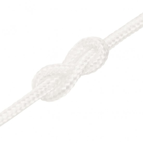 Valties virvė, visiškai balta, 3mm, 100m, polipropilenas