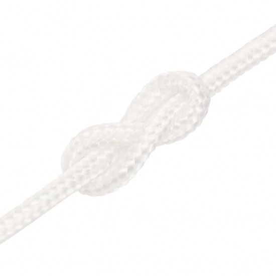 Valties virvė, visiškai balta, 3mm, 500m, polipropilenas