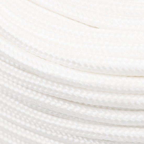 Valties virvė, visiškai balta, 6mm, 25m, polipropilenas