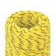 Valties virvė, geltonos spalvos, 2mm, 250m, polipropilenas