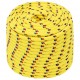 Valties virvė, geltonos spalvos, 14mm, 25m, polipropilenas
