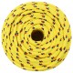 Valties virvė, geltonos spalvos, 14mm, 100m, polipropilenas