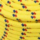 Valties virvė, geltonos spalvos, 12mm, 25m, polipropilenas