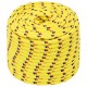 Valties virvė, geltonos spalvos, 12mm, 100m, polipropilenas