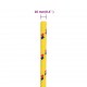 Valties virvė, geltonos spalvos, 10mm, 500m, polipropilenas