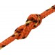Valties virvė, oranžinės spalvos, 2mm, 50m, polipropilenas