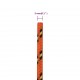 Valties virvė, oranžinės spalvos, 3mm, 100m, polipropilenas