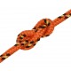 Valties virvė, oranžinės spalvos, 5mm, 500m, polipropilenas