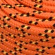 Valties virvė, oranžinės spalvos, 8mm, 500m, polipropilenas