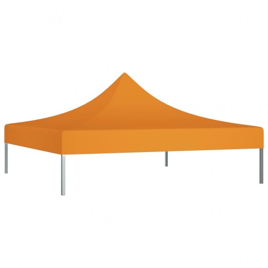 Proginės palapinės stogas, oranžinės spalvos, 2x2m, 270 g/m²