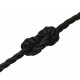 Darbo virvė, juodos spalvos, 14mm, 100m, polipropilenas