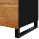 Kavos staliukas, 80x50x40cm, akacija ir apdirbta mediena