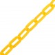 Įspėjamoji grandinė, geltonos spalvos, 100m, plastikas