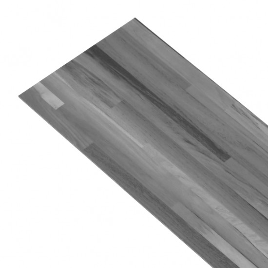 Grindų plokštės, pilkos, PVC, 4,46m², 3mm, dryžuotos, nelipnios