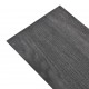 Grindų plokštės, juodos/baltos, PVC, 5,26m², 2mm, nelipnios