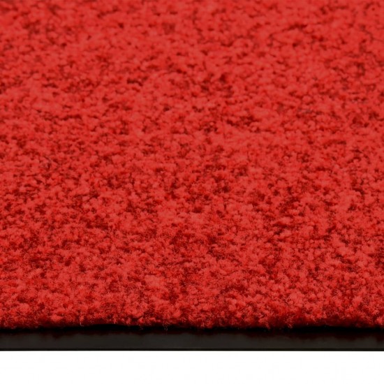 Durų kilimėlis, raudonos spalvos, 120x180cm, plaunamas