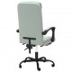 Atlošiama biuro kėdė, šviesiai pilkos spalvos, aksomas